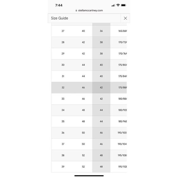 Stella Mccartney Womens Low Rise Straight Cut Pants Blue 38 16 Zipper Button - Picture 11 of 12